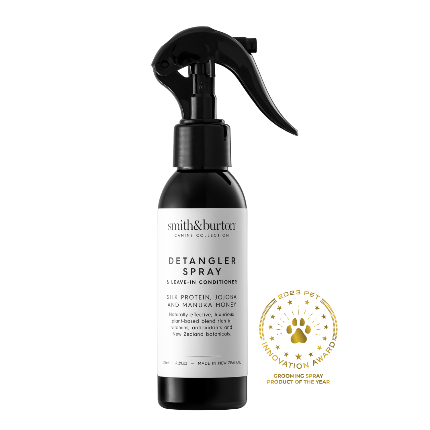 smith&burton ultimate detangler spray & leave-in conditioner for smooth, manageable pet coat