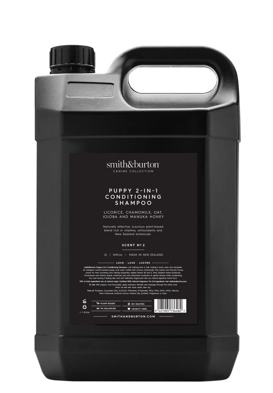 smith&burton gentle puppy shampoo and conditioner for soft skin