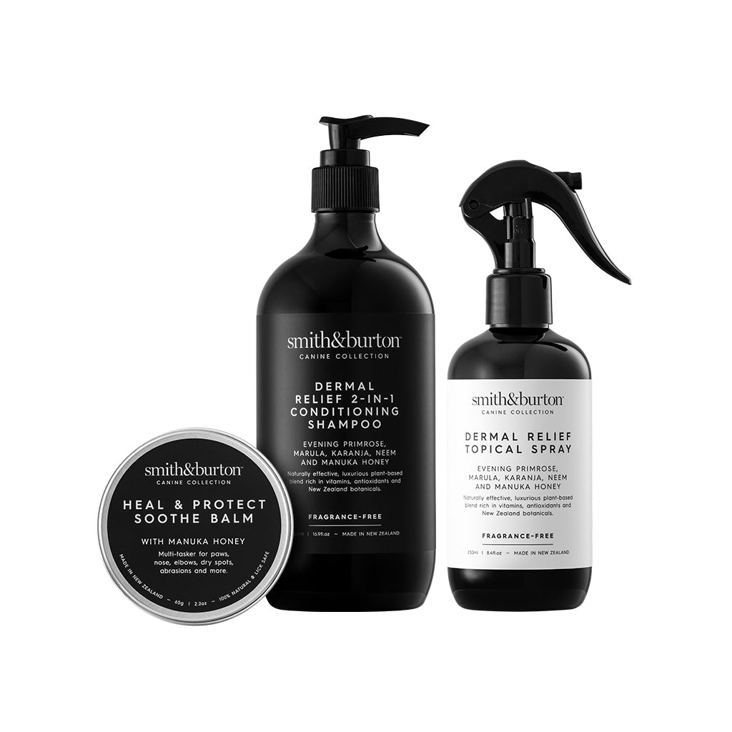 smith&burton healing dogs relief repair set for skin recovery