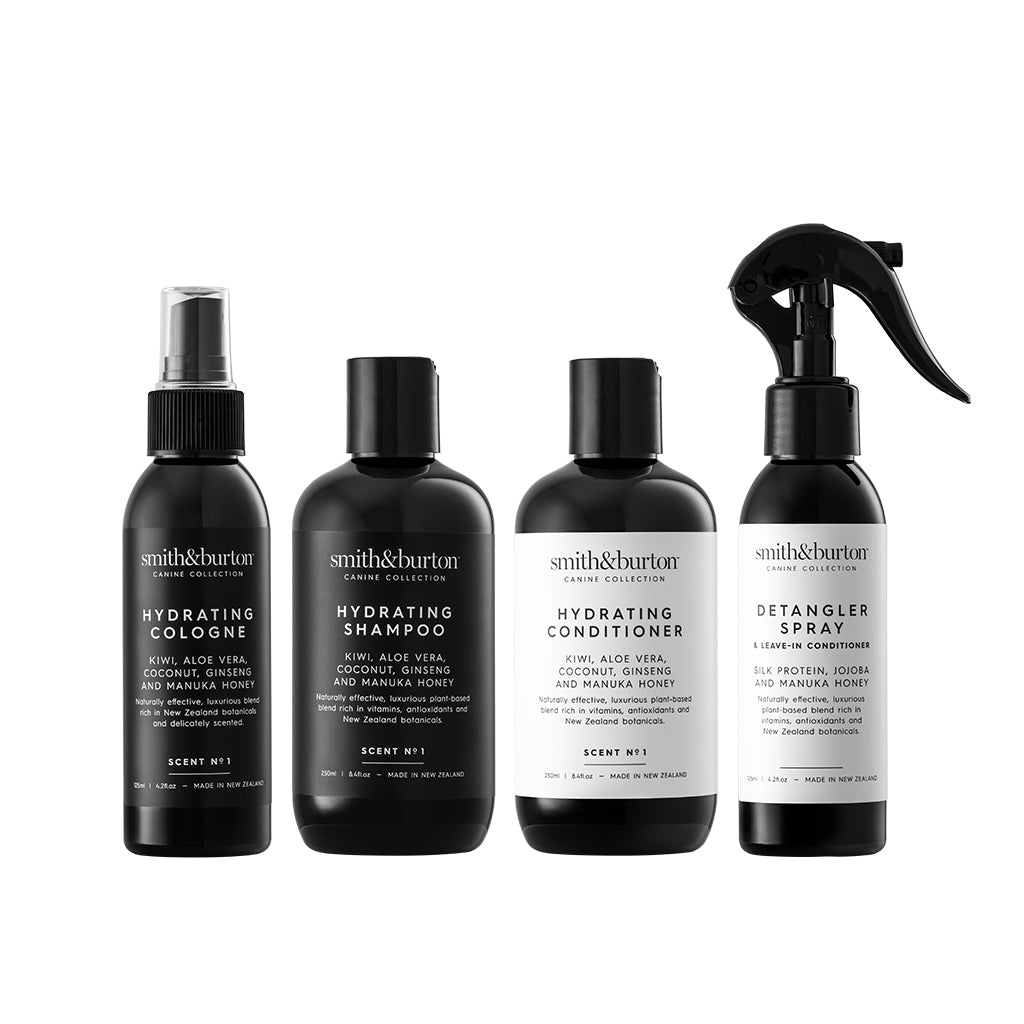 smith&burton ultimate hydrating luxe set 250ml for dry dog coats