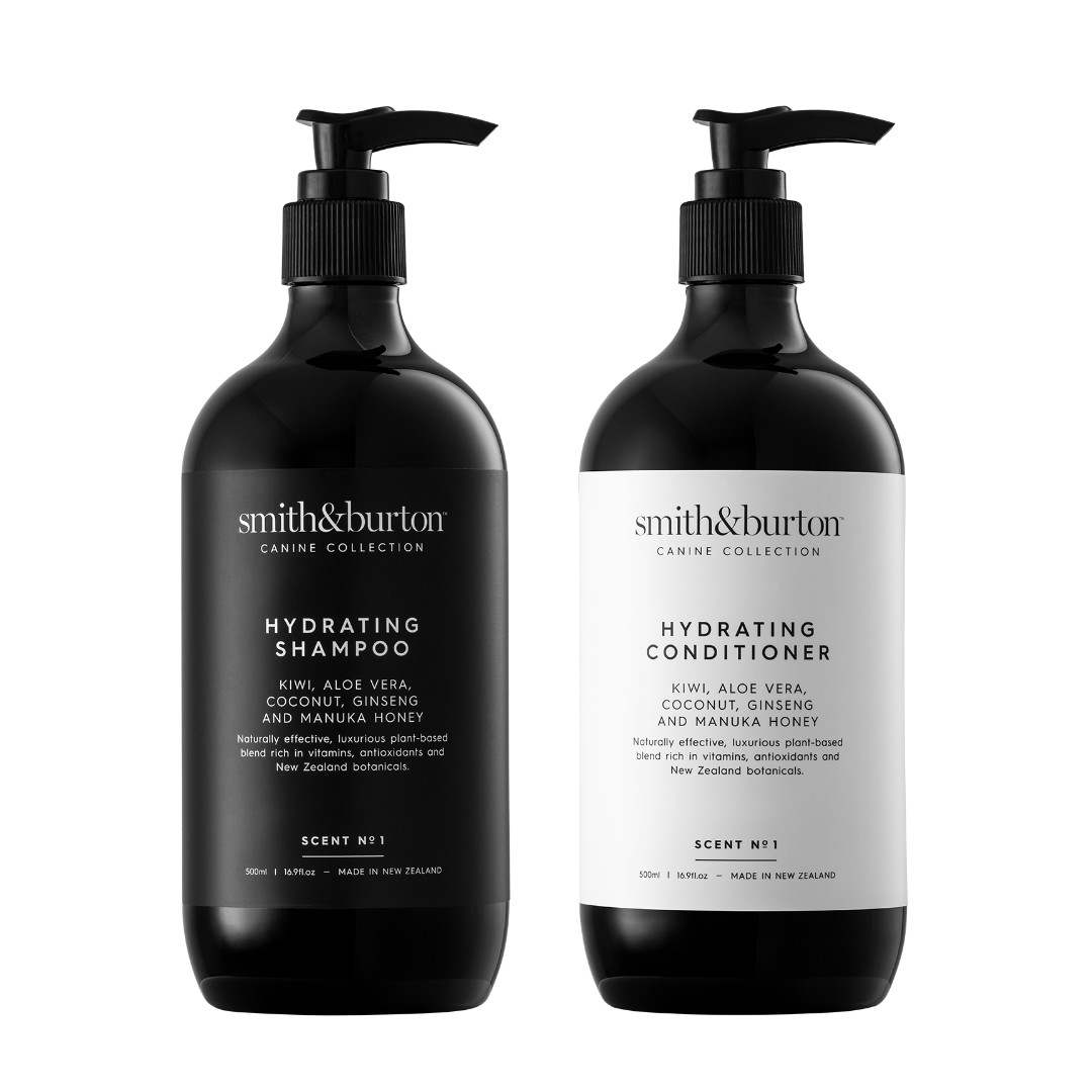 smith&burton ultra dogs hydrating duo set for dry damaged coats