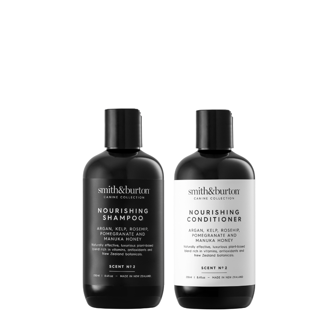 smith&burton nourishing dogs nourishing duo set for all coat types