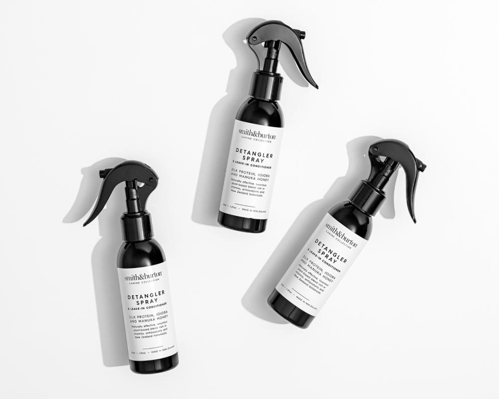 detangling spray product line up
