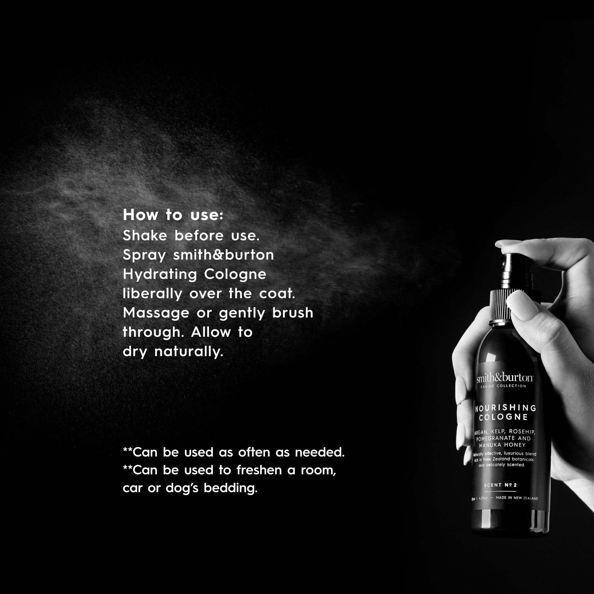 Ultimate Hydrating Cologne – Fresh Scent – smith&burton USA