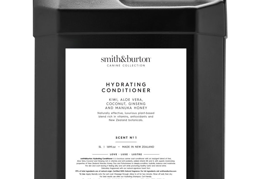 smith&burton best hydrating dog conditioner for healthy coat