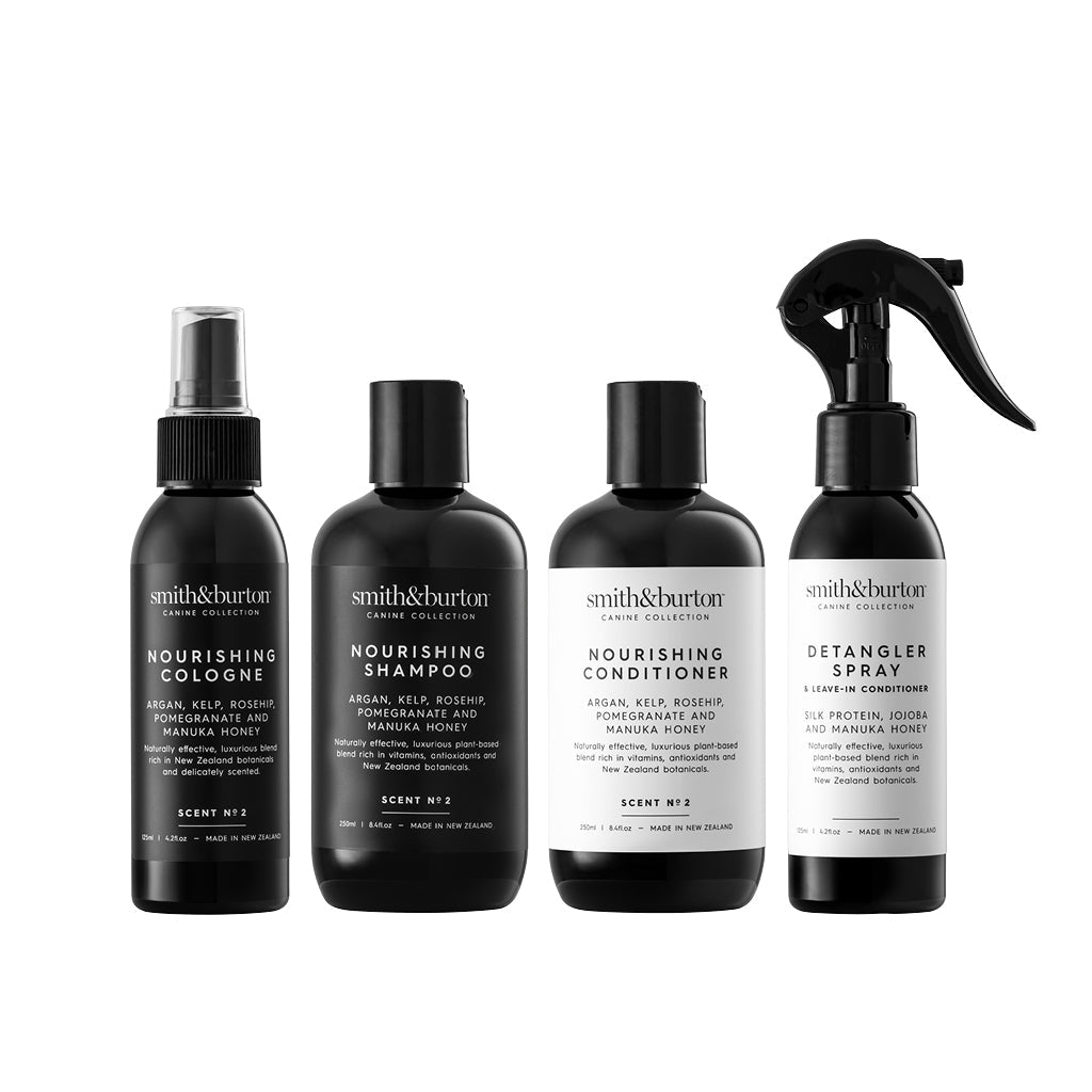 smith&burton essential nourishing luxe set 250ml for healthy dog coat